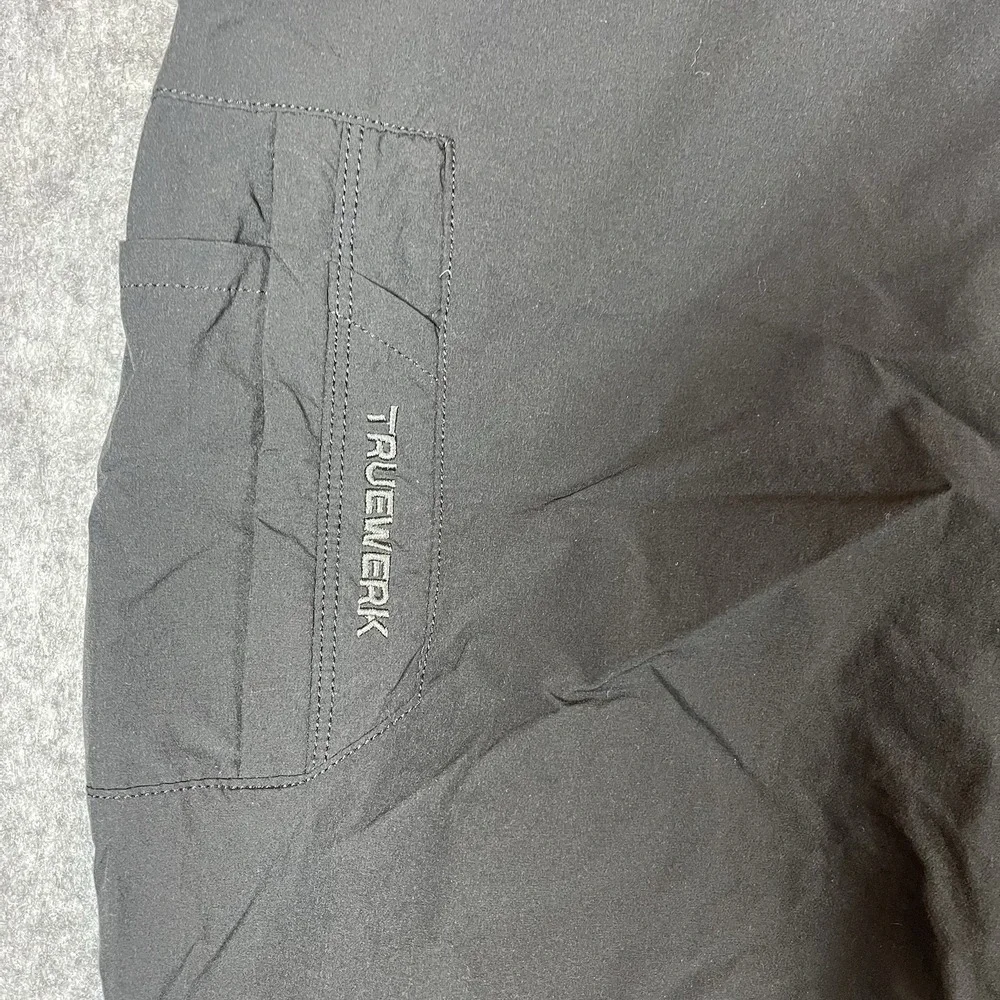 Truewerk T1 Werkpant 44x30 Black Outdoors Cargo Tech Workwear Minimalist Utility